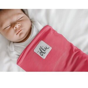Pink Ollie Swaddle Sack